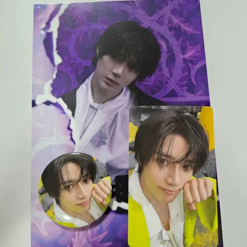 [BUNJANG] TXT Beomgyu POB Bundle Set / 범규포카 위버스특전뱃지 앨범엽서세트 투바투 txt 투모로우바이투게더