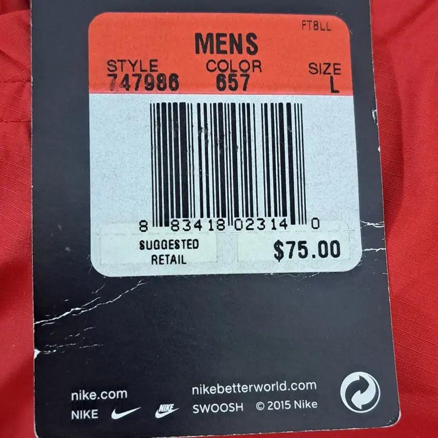 [BUNJANG] Nike Kiwoom Heroes Signed Windbreaker Jacket L / 새상품) 나이키 남성 키움 히어로즈 싸인 바람막이 L (d가75)
