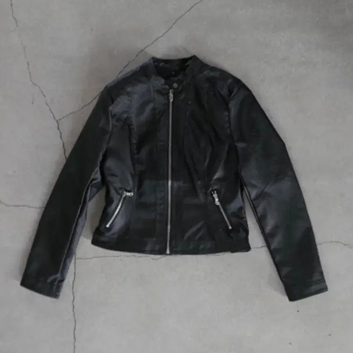 [BUNJANG] Dad Leather Jacket / dad 레더자켓