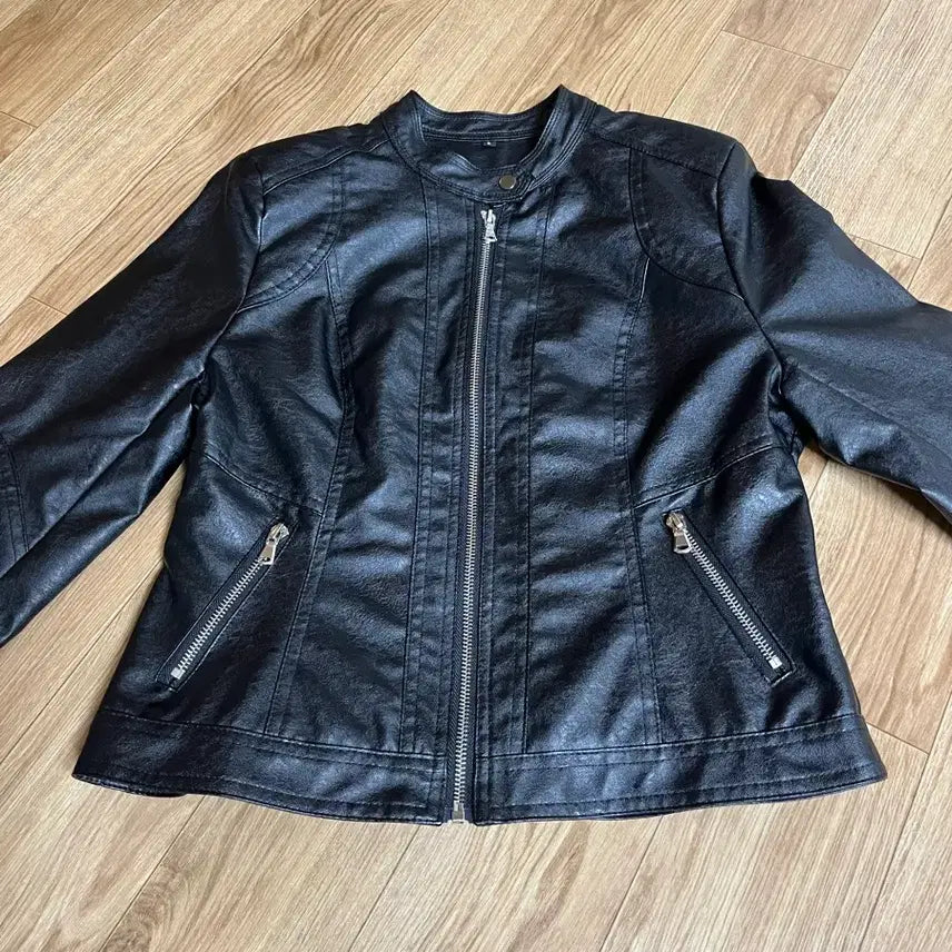[BUNJANG] Dad Leather Jacket / dad 레더자켓
