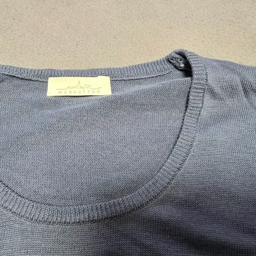 [BUNJANG] Cropped Knit Top / 크롭 니트티 새거