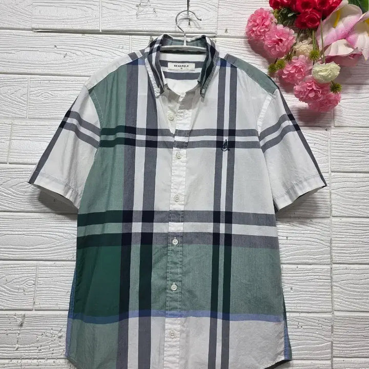 [BUNJANG] Beanpole Short Sleeve Shirt (95) / 빈폴 반팔셔츠 95