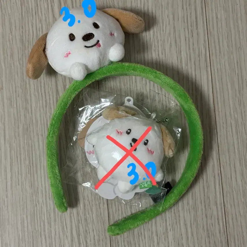[BUNJANG] RIIZE Anton Everland Dragon Headband + Photocard / 라이즈 앤톤 멍룡이 에버랜드 머리띠 + 포카 양도