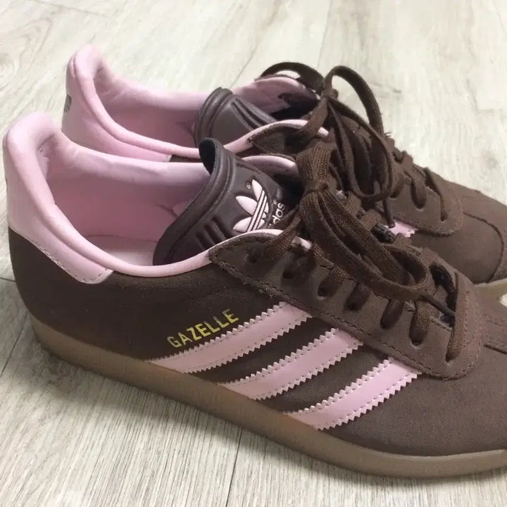 [BUNJANG] Adidas Gazelle Urban Clear Pink Sneakers / 아디다스 가젤 어번 클리어 핑크 220