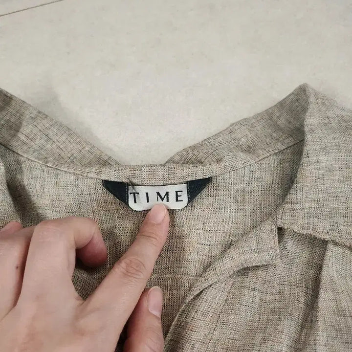 [BUNJANG] Hanseom Time Linen Jumpsuit / 한섬의류 타임 린넨 점프수트 90사이즈