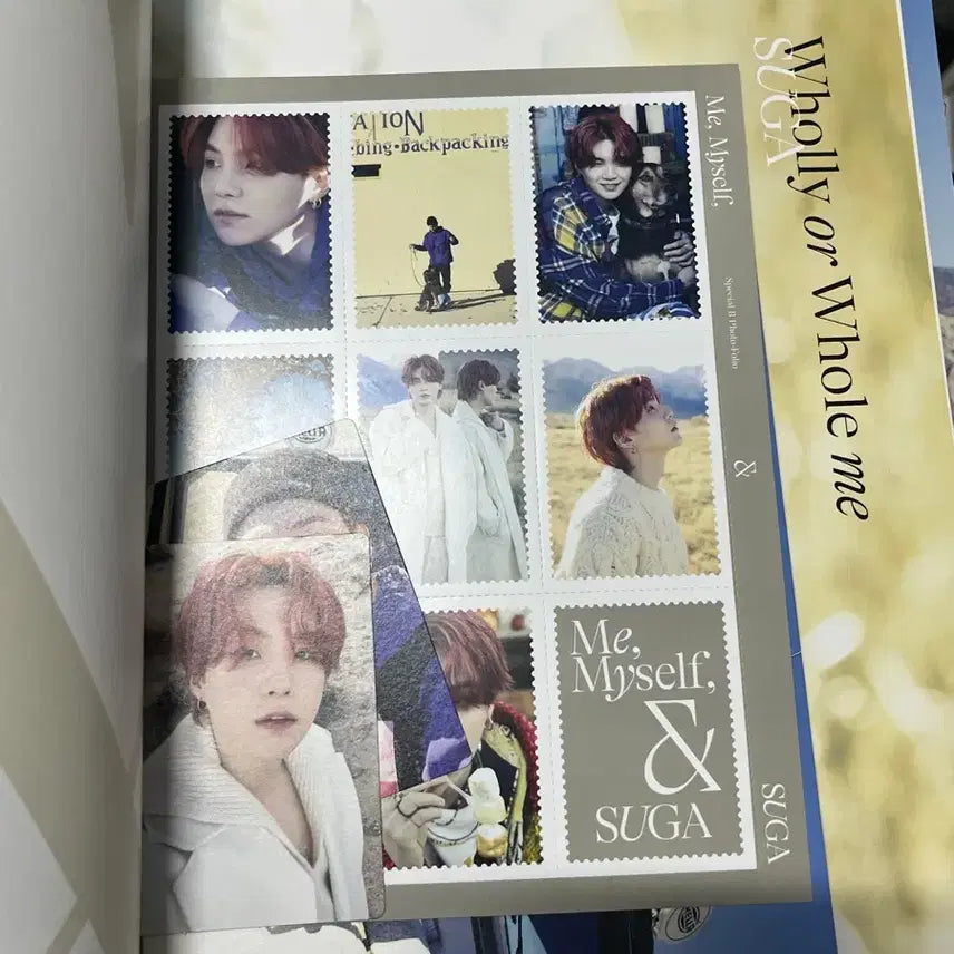 [SOLD OUT] 방탄소년단 bts 슈가 Me, Myself 포토북(포카 포함)