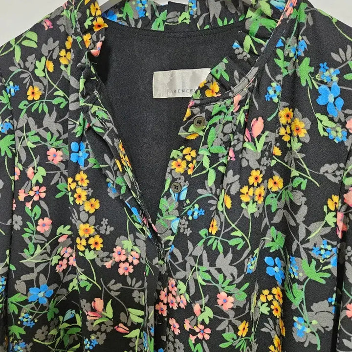 [BUNJANG] Renny Ron Floral Dress / 레니본 플로랄 원피스
