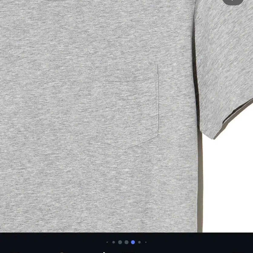 [BUNJANG] PEACEMINUSONE 3Pack Pocket T-Shirt Set (White + Grey) / 피스마이너스원 쓰리포켓 티셔츠