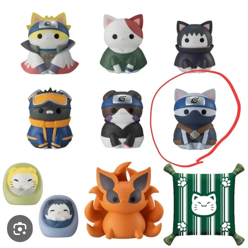 [SOLD OUT] 미개봉 치비 카카시 메가캣 나루토 냐루토 어린 유년기 카카시