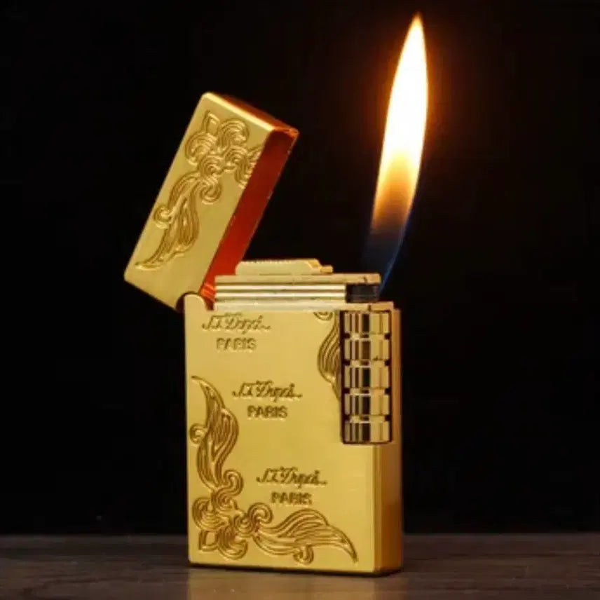 [BUNJANG] Dupont Lighter Set with Gas / 가스 큰통 포함! 바로 쓰는 듀퐁 라이터 세트