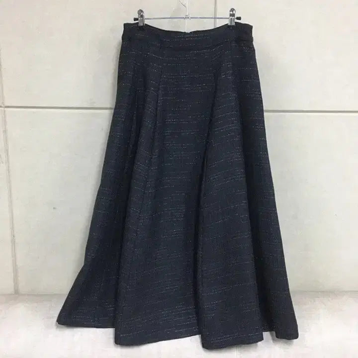 [SOLD OUT] JJ JIGOTT 지고트 네이비 크롭 반팔트위드자켓  플레어롱스커트 셋트