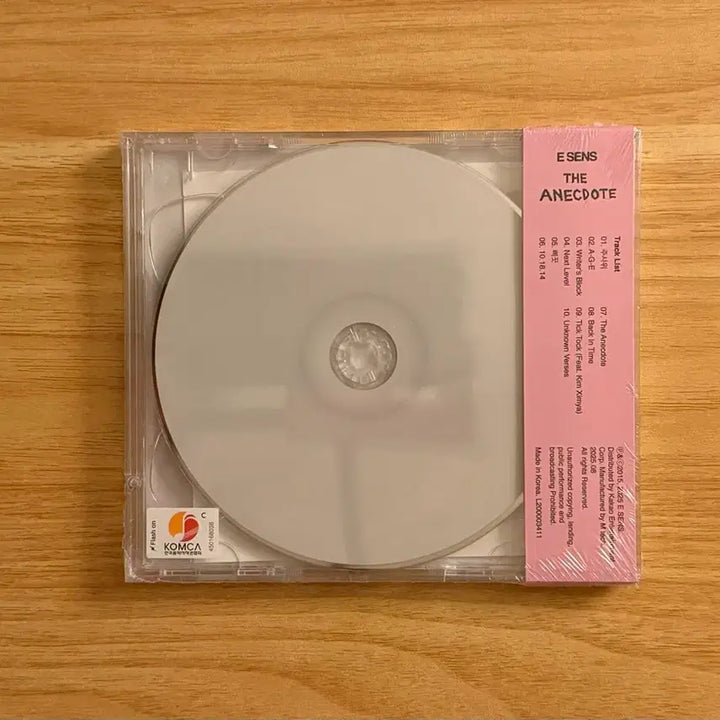 [BUNJANG] E Sens The Anecdote 10th Anniversary Special Edition CD (Sealed) / [미개봉]이센스 - The Anecdote 에넥도트 cd