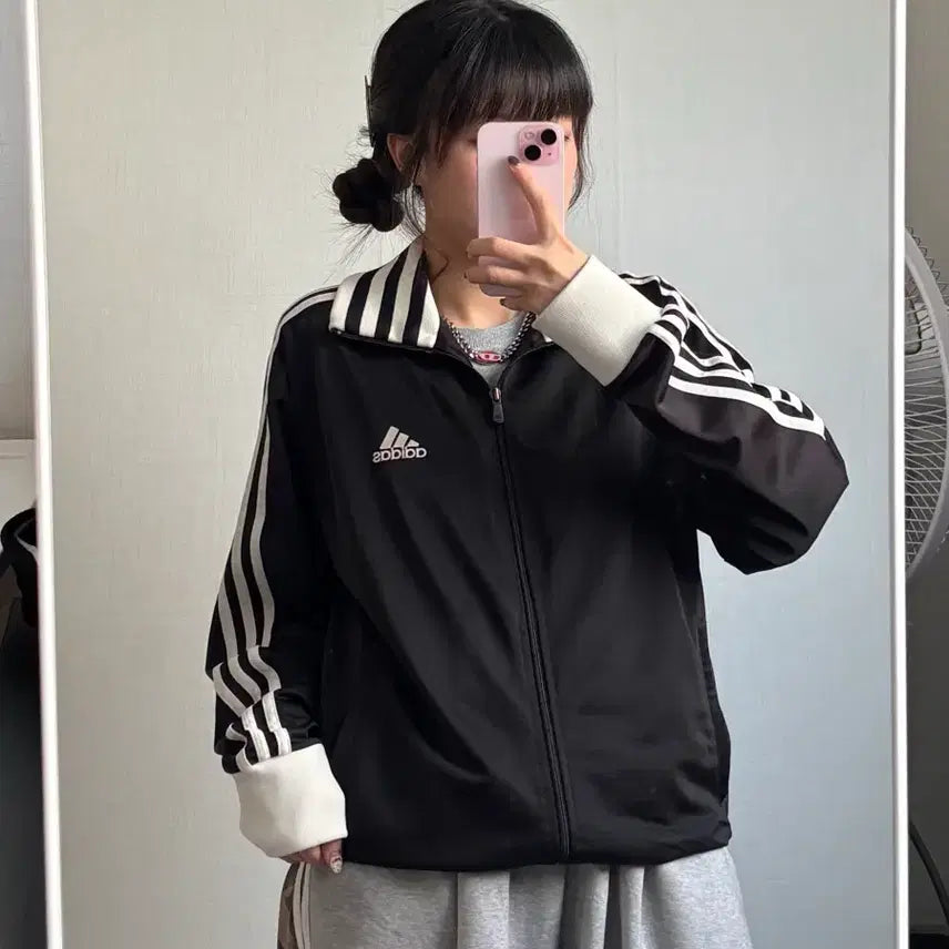 [BUNJANG] Adidas Track Top Jersey 100 / 아디다스 트랙탑 져지 100