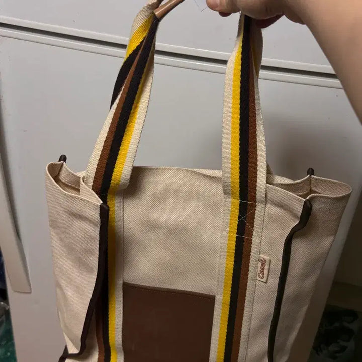 [SOLD OUT] 최종가격 카멜 사장님 콜라보 가방 캔버스 토트백 /카멜커피굿즈/