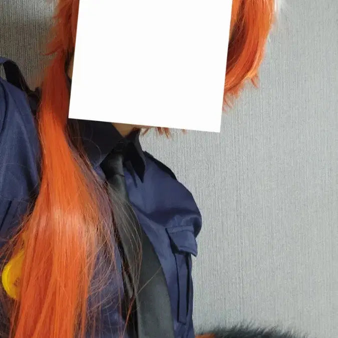 [BUNJANG] Zootopia Nick Wilde Police Officer Cosplay Set (Size M) / 주토피아 닉 경관복 코스프레