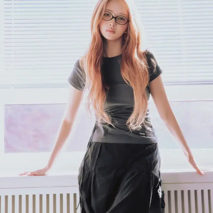 [BUNJANG] Miseki Seoul Slouchy Balloon Midi Skirt / 미세키서울 Slouchy balloon midi 스커트