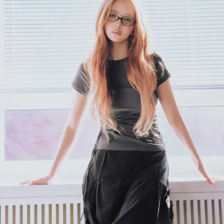 [BUNJANG] Miseki Seoul Slouchy Balloon Midi Skirt / 미세키서울 Slouchy balloon midi 스커트