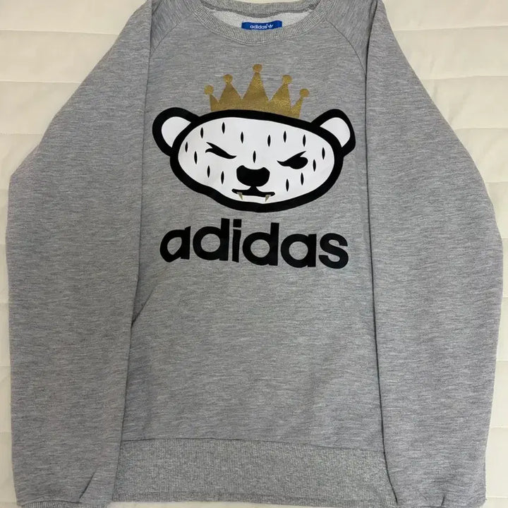 [BUNJANG] Adidas Fire Logo Sweatshirt / 불꽃 아디다스 맨투맨