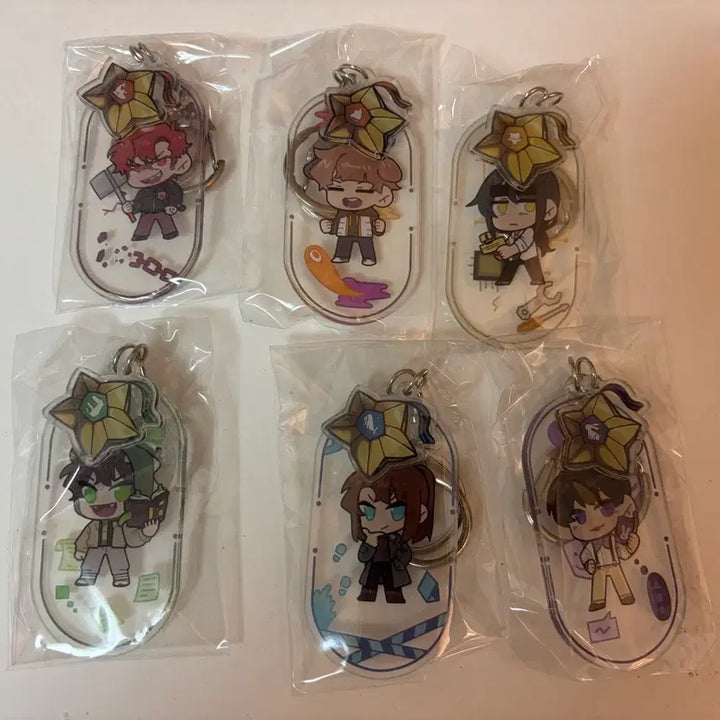 [BUNJANG] Mystery Investigation Team Acrylic Keyring / 일괄) 미스터리 수사반 아크릴 키링 판매