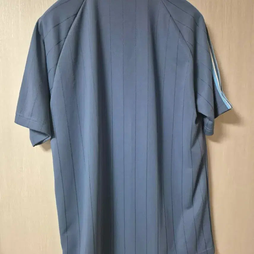 [SOLD OUT] 아디다스 반팔 핀스트라이프 저지 카라티 라지 남성