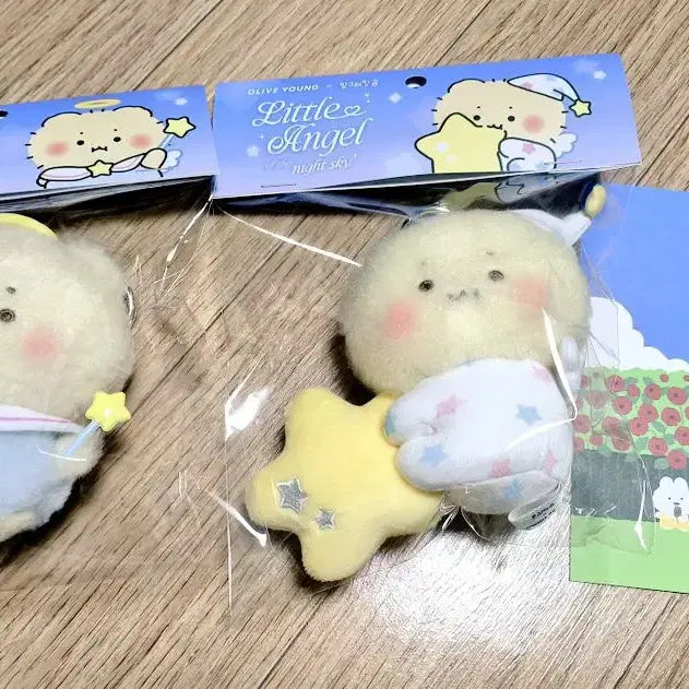 [SOLD OUT] 일괄가격 망곰이 아기 천사 별 인형 키링 올리브영 콜라보 새상품
