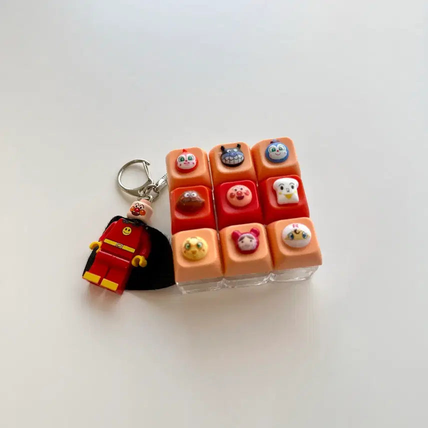 [BUNJANG] Anpanman Keycap Series / 귀여운 호빵맨 키캡키링 시리즈