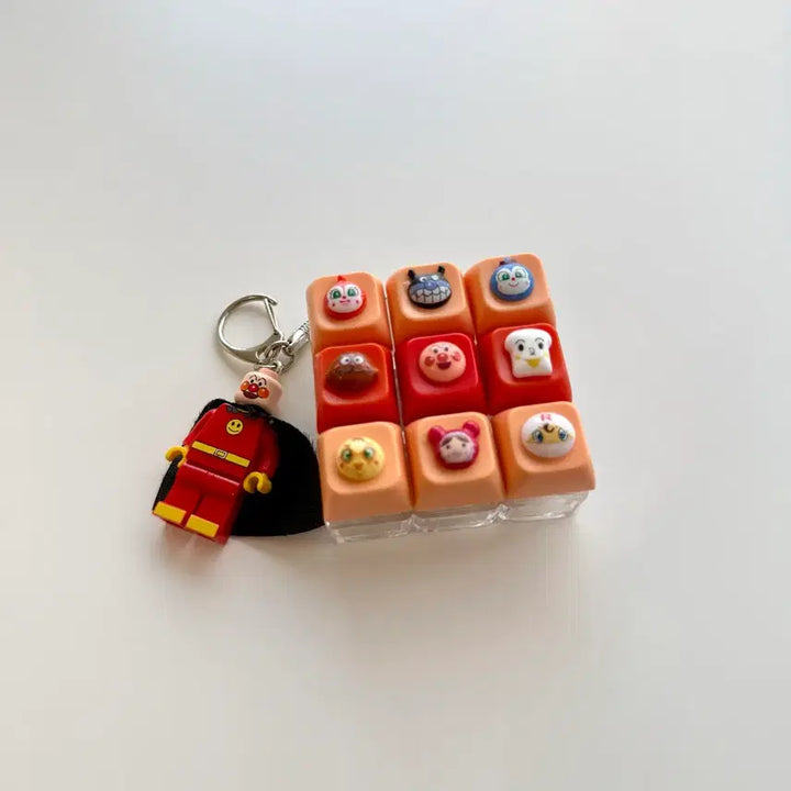 [BUNJANG] Anpanman Keycap Series / 귀여운 호빵맨 키캡키링 시리즈