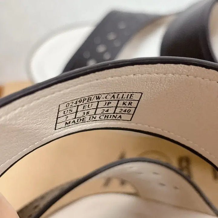 [BUNJANG] Bearpaw Leather Slippers (240) / 정품 베어파우 소가죽 슬리퍼 (240)