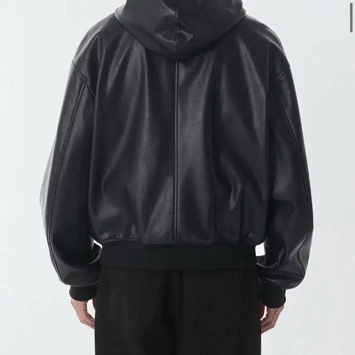 [BUNJANG] YEEZY JC-01 Hooded Leather Jacket 2XL / YEEZY JC-01 07 맛 후드 레더 자켓 2XL