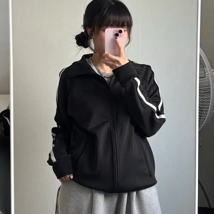 [BUNJANG] New Balance Track Top Jersey L / 뉴발란스 트랙탑 져지 L