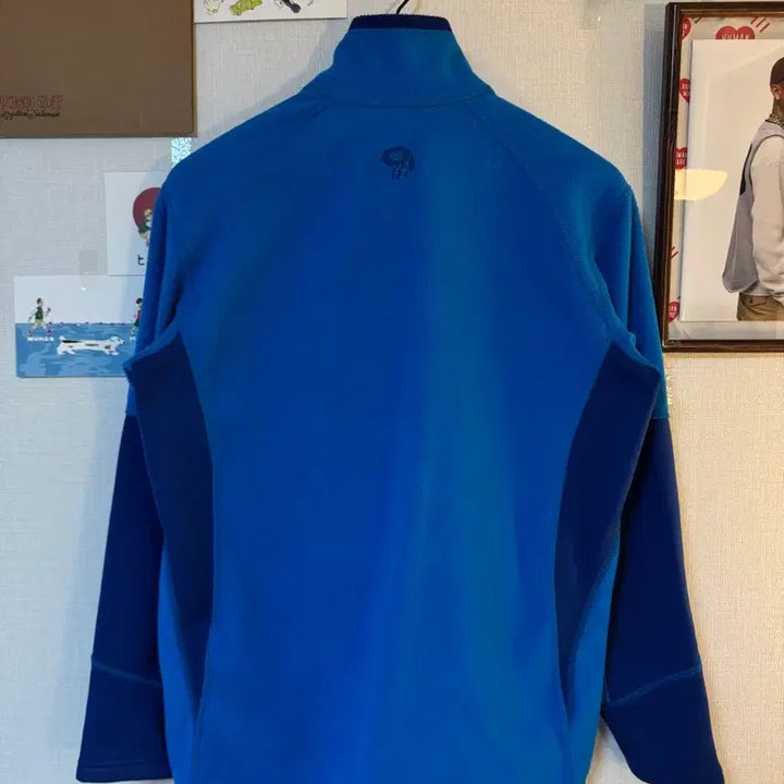 [BUNJANG] Mountain Hardwear Polartec Fleece Half-Zip Pullover / [M]마운틴 하드웨어 폴라텍 플리스 하프집업 블루
