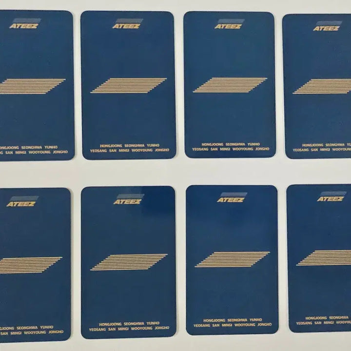 [BUNJANG] ATEEZ GOLDEN HOUR: Part.1 WORK POB Photocard Set / 에이티즈 골든아워1 WORK 공방 미공포 특전 포카 set