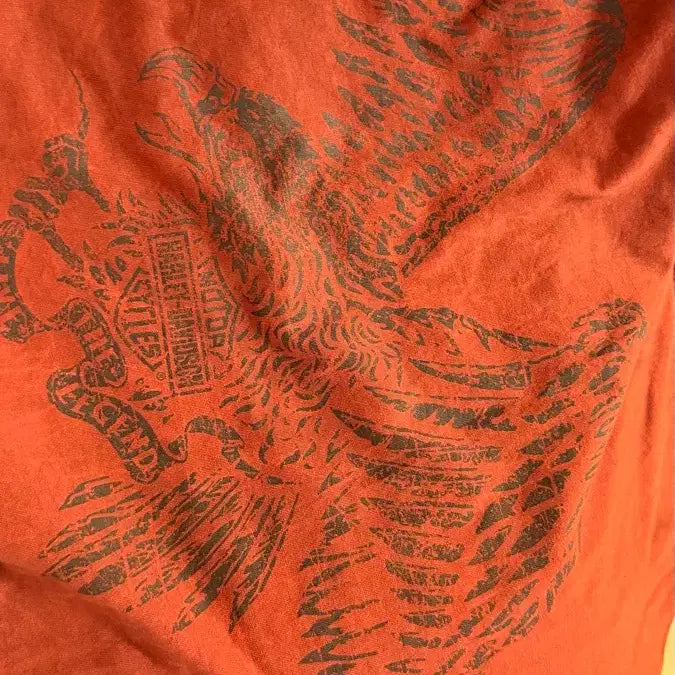 [BUNJANG] Harley Davidson Henley Neck Long Sleeve XL / 할리데이비슨 헨리넥 롱슬리브 xl