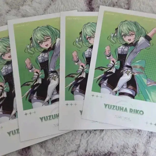 [BUNJANG] Stellive Riko Startrail General Check Photocard / 스텔라이브 스타트레일 일반체키 리코