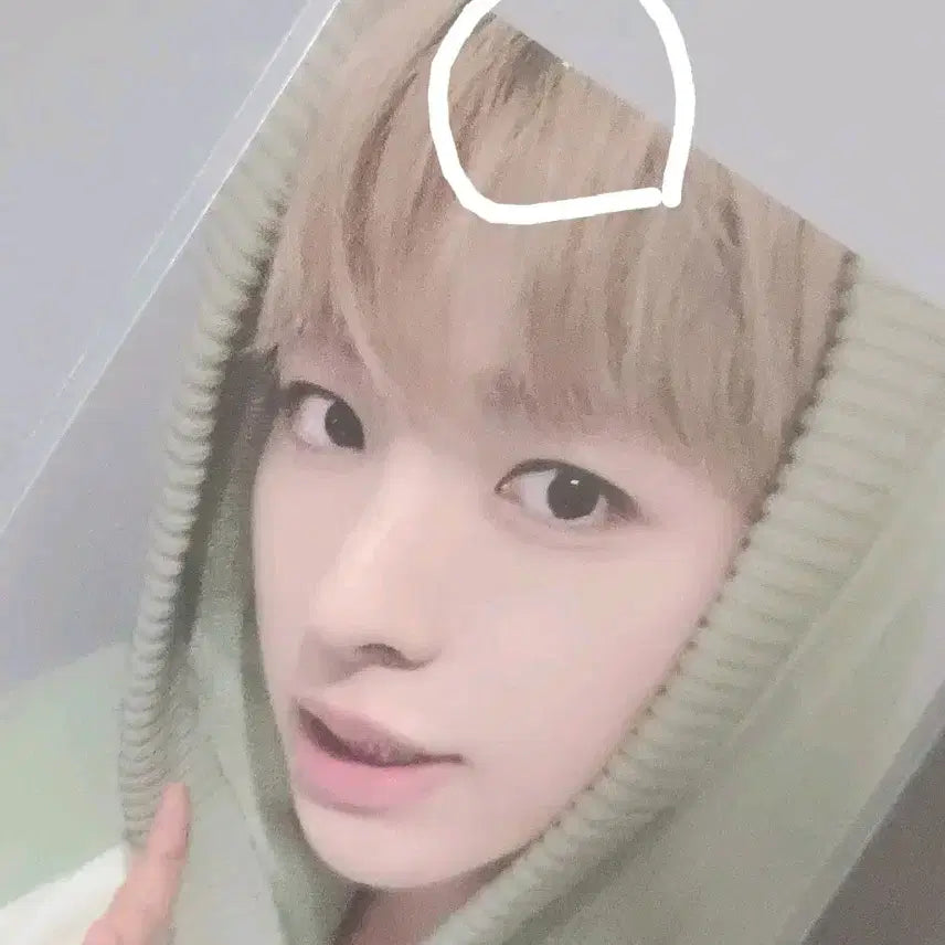[SOLD OUT] 엔시티위시 니트 후드집업 크롭