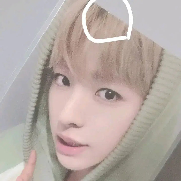 [SOLD OUT] 엔시티위시 니트 후드집업 크롭