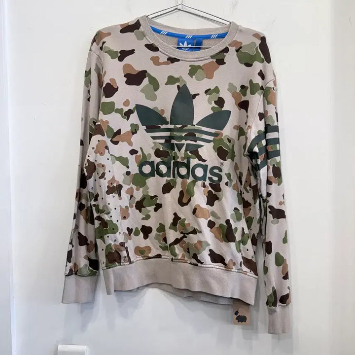 [BUNJANG] Adidas Camo Sweatshirt / 아디다스 카모 맨투맨