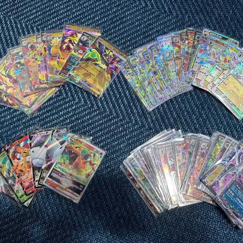 [BUNJANG] Pokemon Card EX Card RR 90 Cards Bundle / 포켓몬카드 ex카드 RR 90장 일괄 판매합니다