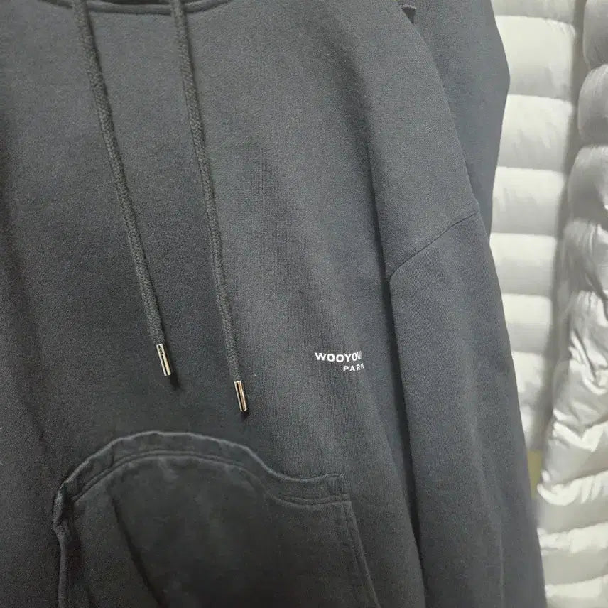 [SOLD OUT] 우영미 튤립 백로고 플라워 후드티