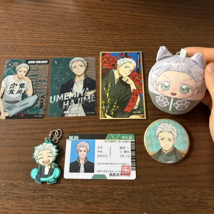 [BUNJANG] Wind Breaker Umemiya Bundle Set / 윈드브레이커 윈브레 우메미야 굿즈 일괄