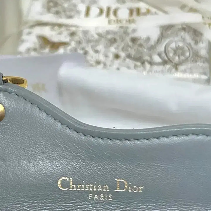 [BUNJANG] Dior Oblique Saddle Card Wallet Gray / 디올 오블리크 새들 카드지갑 그레이