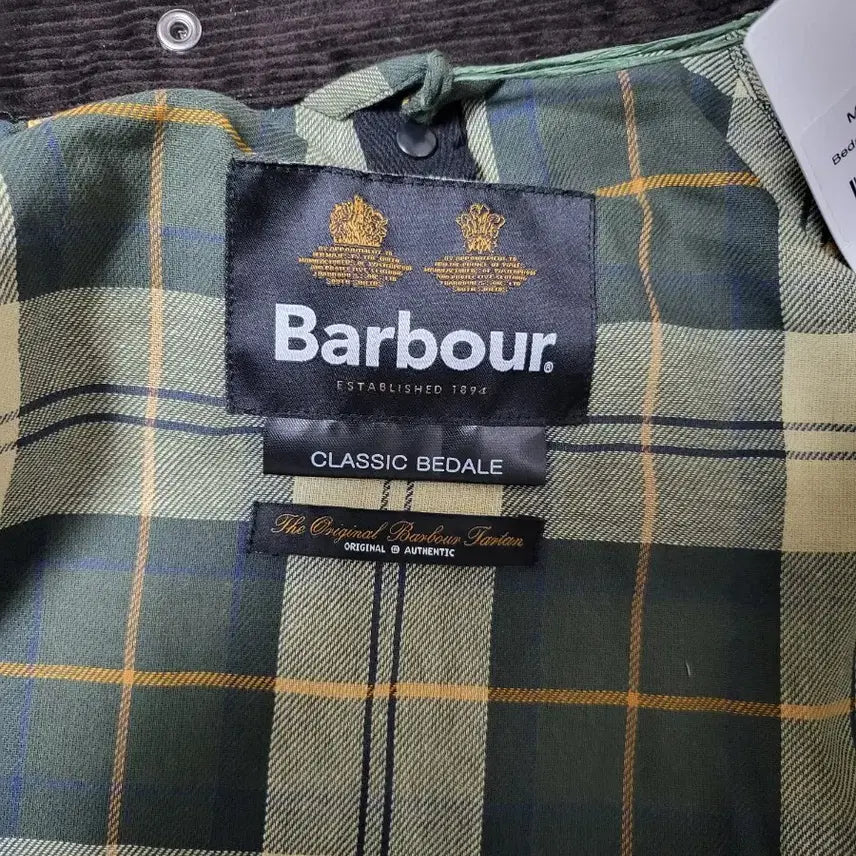 [BUNJANG] Barbour Bedale Non-Wax Sage Jacket (Size 40) / 바버 클레식 비데일 논왁스 세이지(40사이즈) 새상품