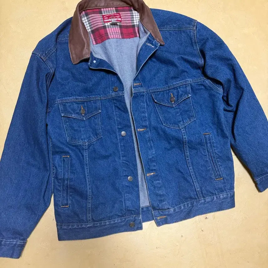 [BUNJANG] Marlboro Canvas Country Denim Jacket XL / 말보로 캔버스 컨트리 데님 청자켓 105XL