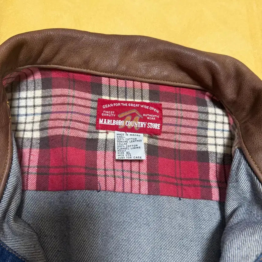 [BUNJANG] Marlboro Canvas Country Denim Jacket XL / 말보로 캔버스 컨트리 데님 청자켓 105XL