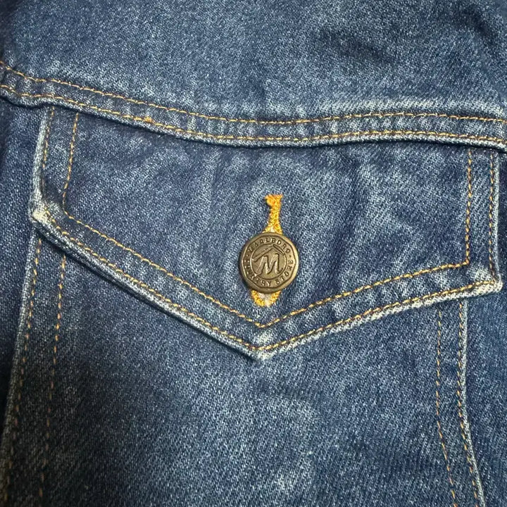 [BUNJANG] Marlboro Canvas Country Denim Jacket XL / 말보로 캔버스 컨트리 데님 청자켓 105XL