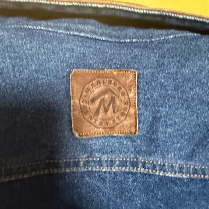 [BUNJANG] Marlboro Canvas Country Denim Jacket XL / 말보로 캔버스 컨트리 데님 청자켓 105XL