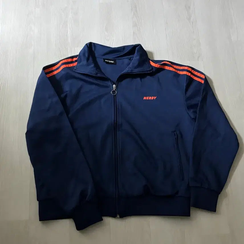 [BUNJANG] Nerdy Track Top Jersey S / 널디 트랙탑 져지 S