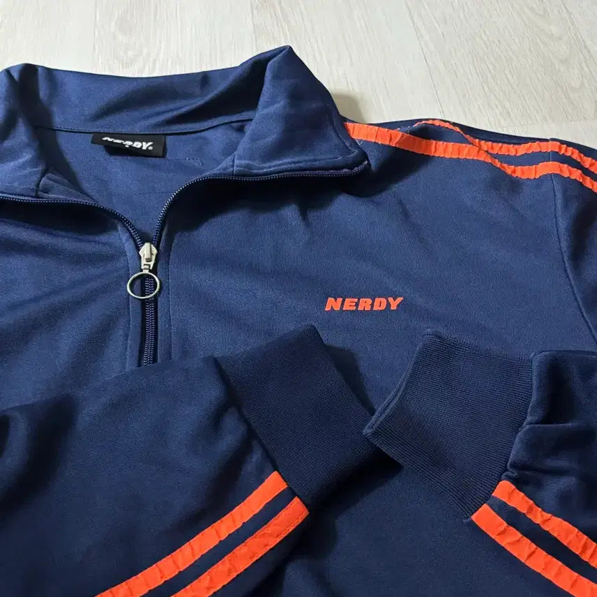 [BUNJANG] Nerdy Track Top Jersey S / 널디 트랙탑 져지 S