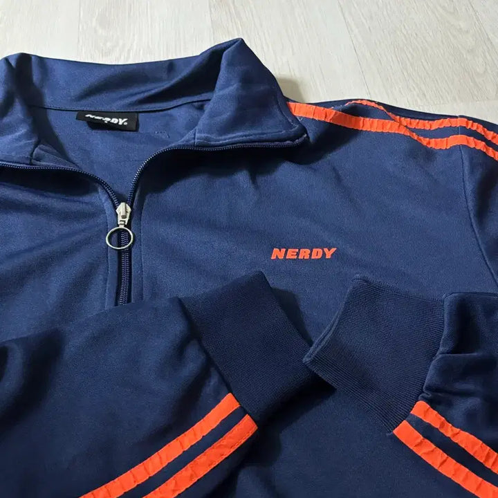 [BUNJANG] Nerdy Track Top Jersey S / 널디 트랙탑 져지 S
