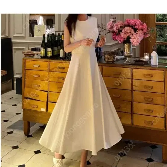 [BUNJANG] The Roland White Long Dress / 더로랑 화이트 원피스s
